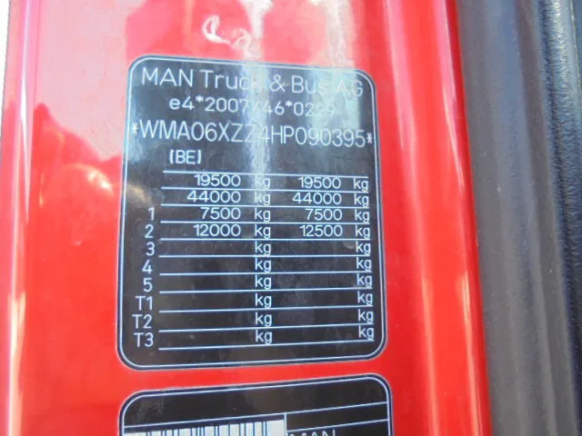 יחידת טרקטור MAN TGX 18.500 500 XXL + RETARDER: תמונה 18