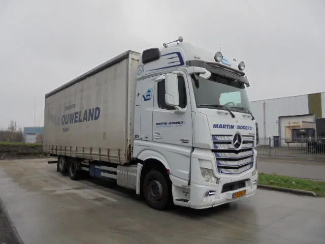 Mercedes-Benz Actros 2542 6X2 - משאית וילונות צד: תמונה 3 Mercedes-Benz Actros 2542 6X2 - משאית וילונות צד: תמונה 3