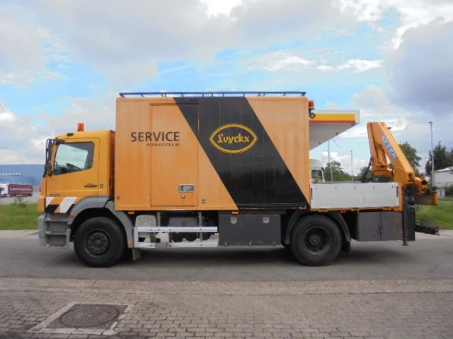Mercedes-Benz Axor 1828 - משאית מנוף: תמונה 4 Mercedes-Benz Axor 1828 - משאית מנוף: תמונה 4