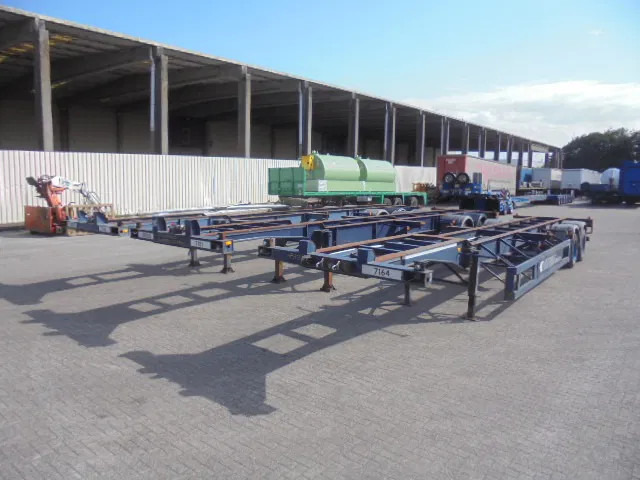 Otter 40FT HIGH CUBE - סמיטריילר מוביל מכולות/ החלפת גוף: תמונה 1 Otter 40FT HIGH CUBE - סמיטריילר מוביל מכולות/ החלפת גוף: תמונה 1