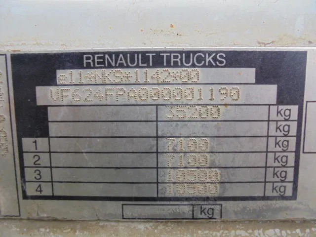 מזהיר Renault Premium Lander 460 8X4 RD: תמונה 15