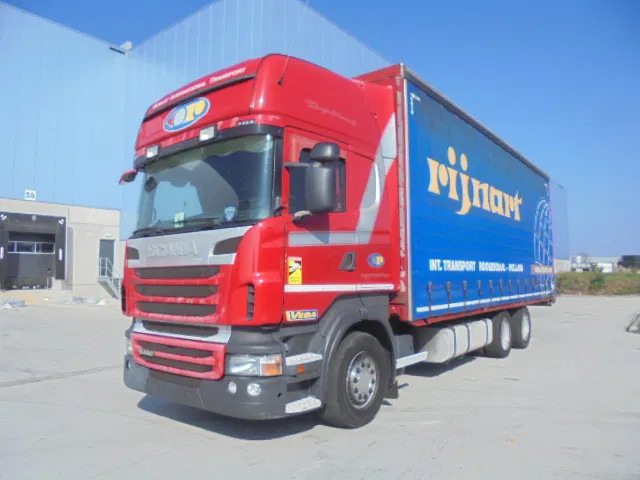 Scania R440 6X2 RETARDER BDF - משאית תיבה: תמונה 1 Scania R440 6X2 RETARDER BDF - משאית תיבה: תמונה 1