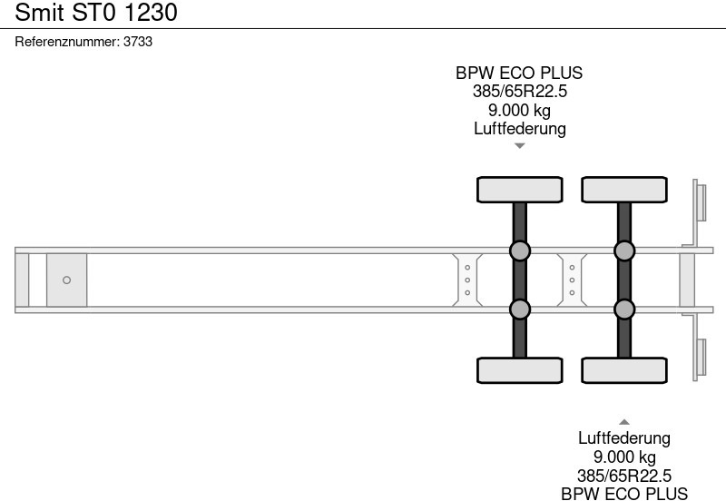 סמיטריילר בתיבה סגורה Smit ST0 1230: תמונה 14 סמיטריילר בתיבה סגורה Smit ST0 1230: תמונה 14