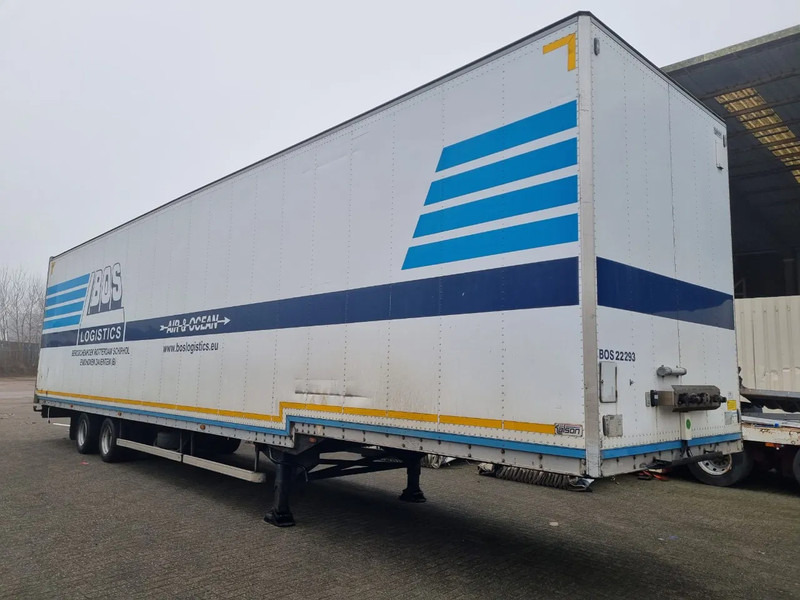 Talson F 1520 - סמיטריילר בתיבה סגורה: תמונה 3 Talson F 1520 - סמיטריילר בתיבה סגורה: תמונה 3