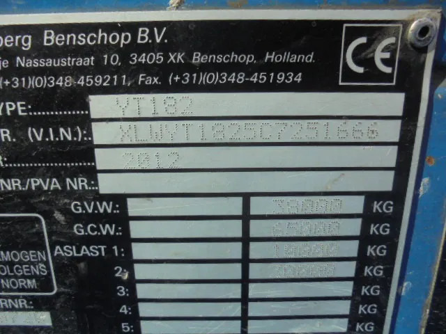 טרקטור מסוף Terberg YT 182 NL KENTEKEN: תמונה 14