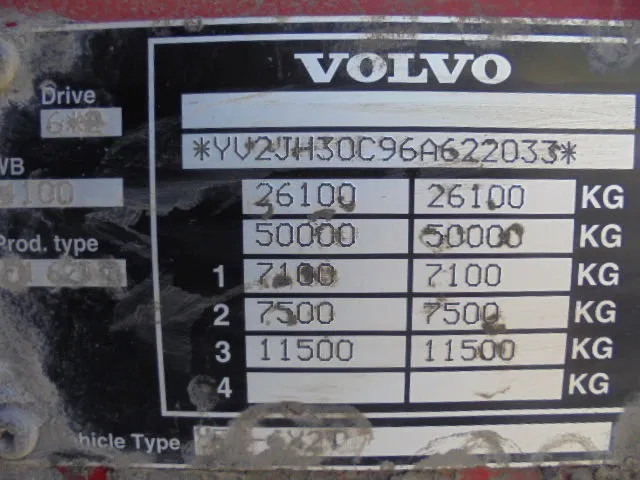 יחידת טרקטור Volvo FM 380 6X2 NL TRUCK: תמונה 15