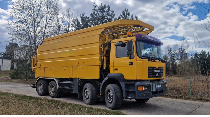 MAN 35.464 channel cleaner, 8x4 full spring, manual - משאית ואקום: תמונה 2 MAN 35.464 channel cleaner, 8x4 full spring, manual - משאית ואקום: תמונה 2