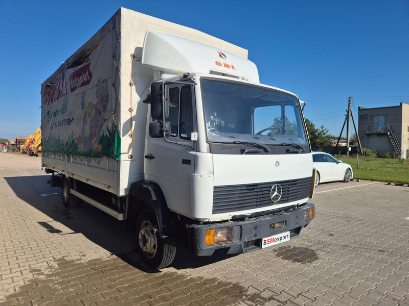 Mercedes-Benz 814 - משאית וילונות צד: תמונה 3 Mercedes-Benz 814 - משאית וילונות צד: תמונה 3