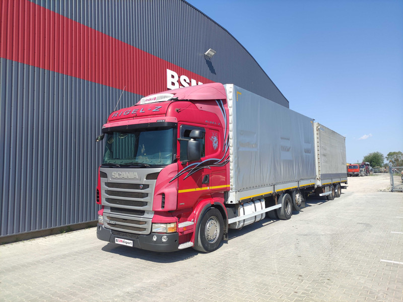 Scania R420 curtainsider truck + curtain side trailer - משאית וילונות צד: תמונה 1 Scania R420 curtainsider truck + curtain side trailer - משאית וילונות צד: תמונה 1