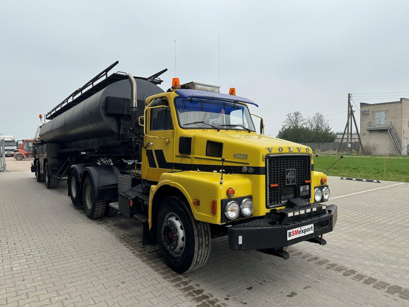 Volvo N12 + bitum spreader semitrailer - משאית מכל: תמונה 2 Volvo N12 + bitum spreader semitrailer - משאית מכל: תמונה 2