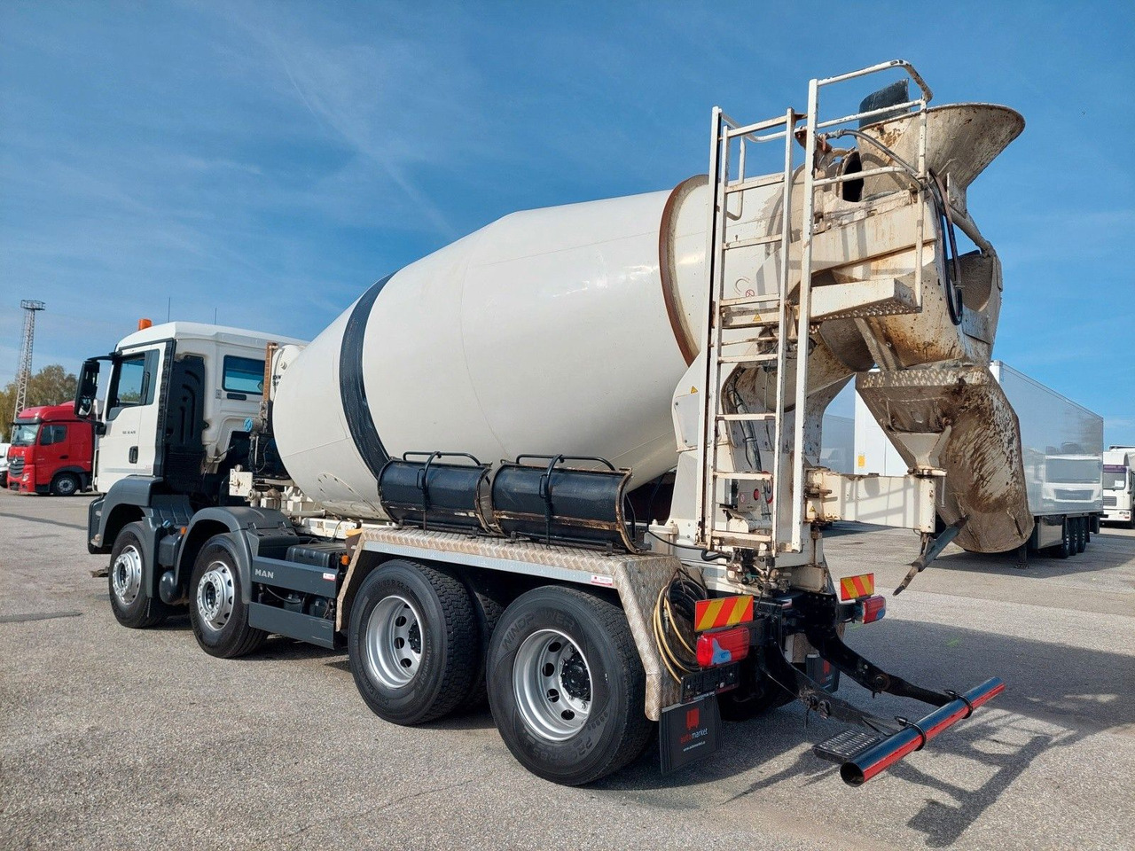 MAN TGS 32.420 BB Stetter 8x4 - משאית מערבלת בטון: תמונה 3 MAN TGS 32.420 BB Stetter 8x4 - משאית מערבלת בטון: תמונה 3