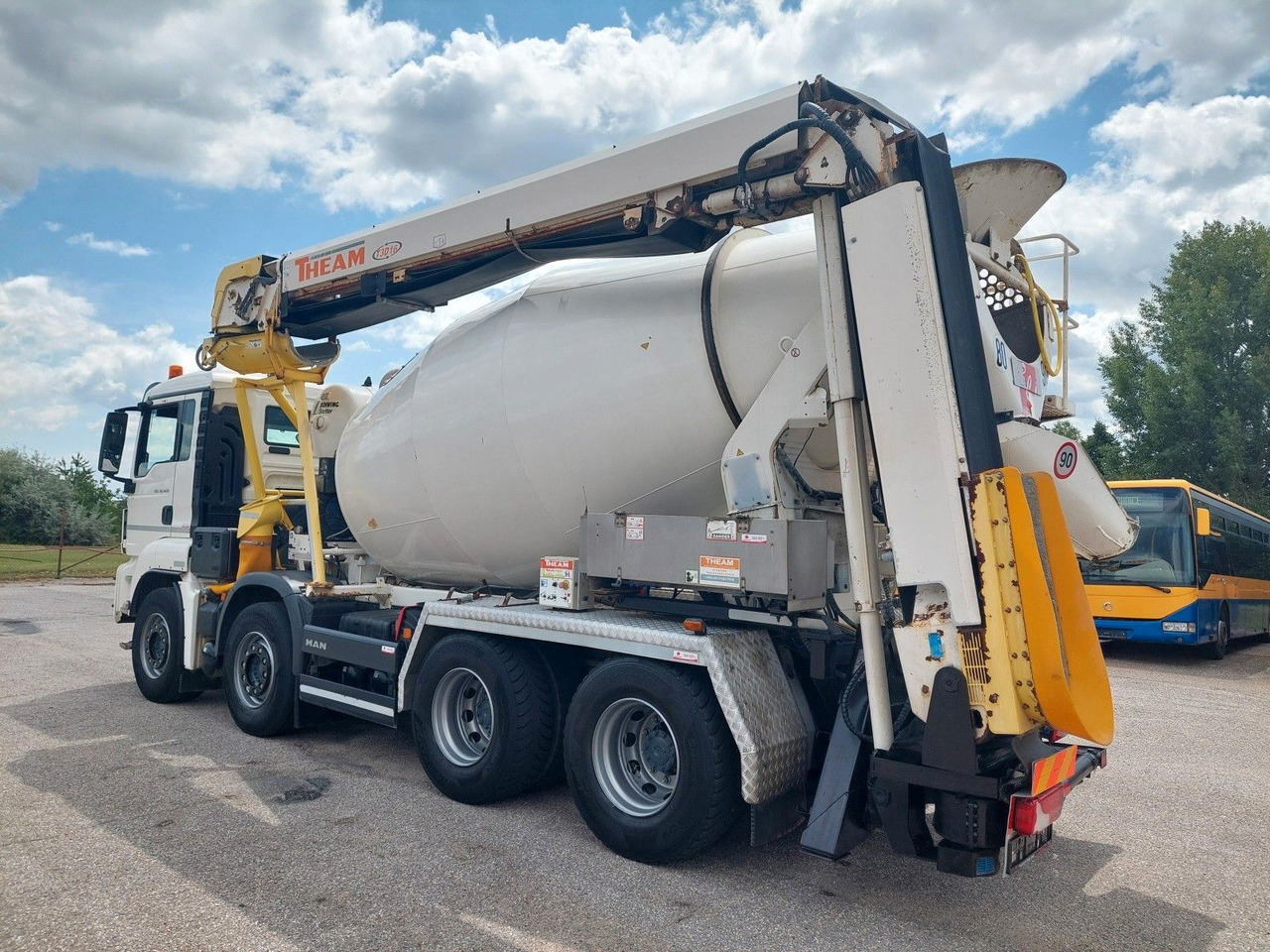 MAN TGS 32.420 BB Stetter AM 8 FHCBL + Theam T3D16 - משאית מערבלת בטון: תמונה 3 MAN TGS 32.420 BB Stetter AM 8 FHCBL + Theam T3D16 - משאית מערבלת בטון: תמונה 3