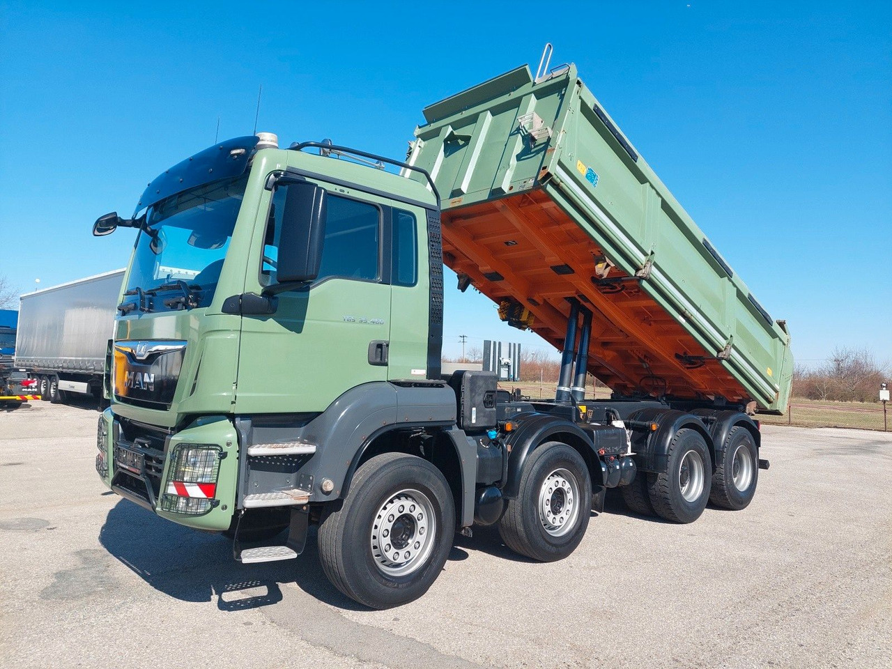 MAN TGS 35.460 BB Meiller Bordmatik 8x4 - מזהיר: תמונה 1 MAN TGS 35.460 BB Meiller Bordmatik 8x4 - מזהיר: תמונה 1