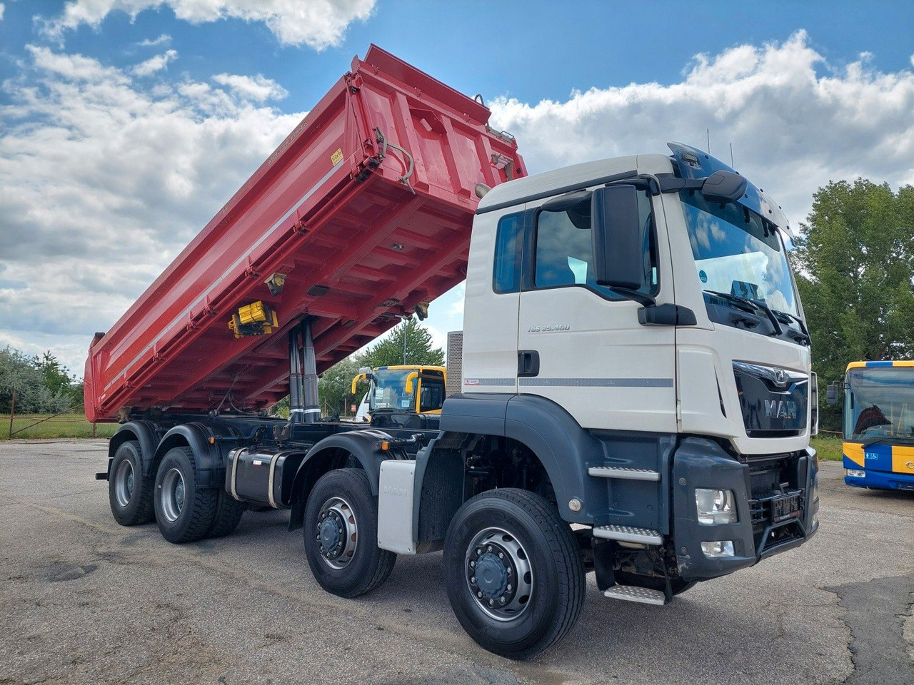 MAN TGS 35.460 BB Meiller Bordmatik 8x6 - מזהיר: תמונה 2 MAN TGS 35.460 BB Meiller Bordmatik 8x6 - מזהיר: תמונה 2