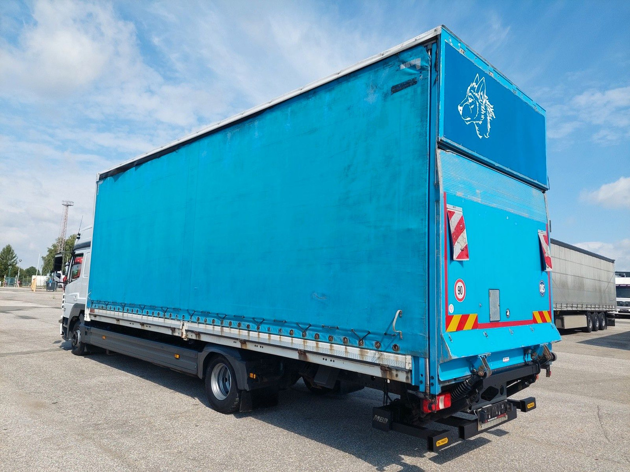 Mercedes-Benz Atego 1223 L/NR - משאית וילונות צד: תמונה 3 Mercedes-Benz Atego 1223 L/NR - משאית וילונות צד: תמונה 3