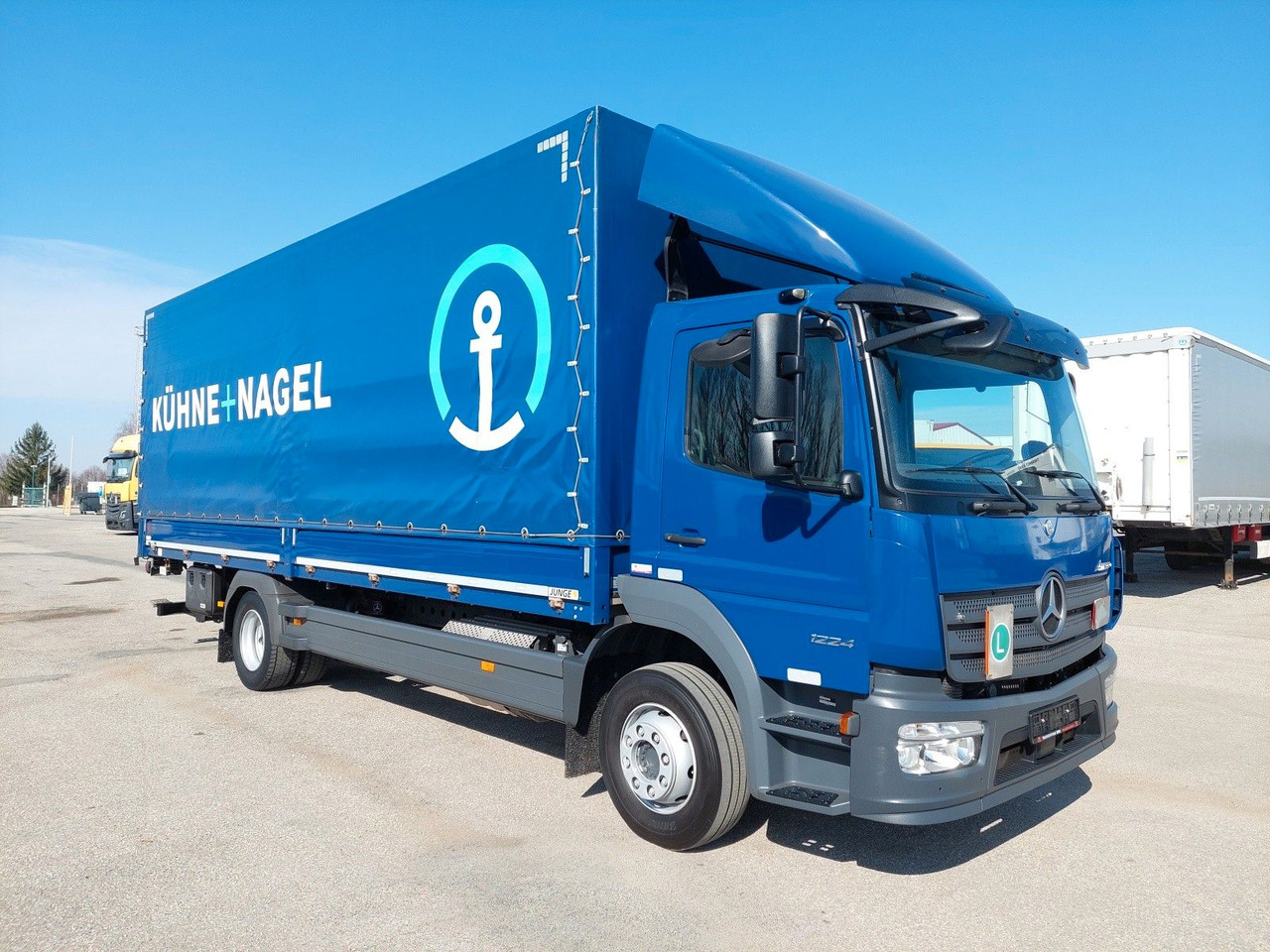 Mercedes-Benz Atego 3 1224L 4x2 LBW L 7,29 m - משאית וילונות צד: תמונה 2 Mercedes-Benz Atego 3 1224L 4x2 LBW L 7,29 m - משאית וילונות צד: תמונה 2