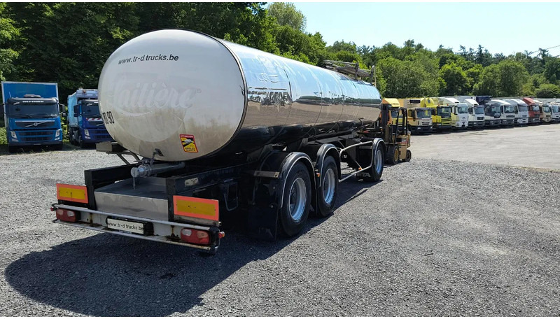 ETA 16500 L INSULATED INOX TANK - 1 COMP - קרון נגרר עם מכל: תמונה 3 ETA 16500 L INSULATED INOX TANK - 1 COMP - קרון נגרר עם מכל: תמונה 3