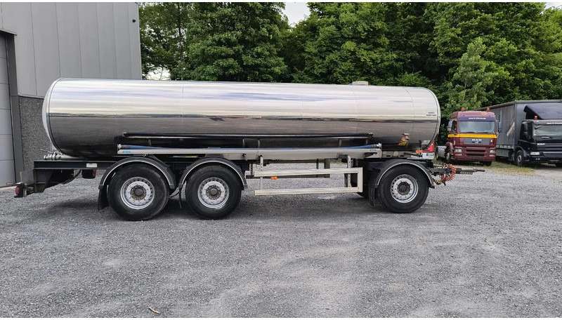 ETA 17500 L INSULATED INOX TANK - 1 COMP - קרון נגרר עם מכל: תמונה 4 ETA 17500 L INSULATED INOX TANK - 1 COMP - קרון נגרר עם מכל: תמונה 4