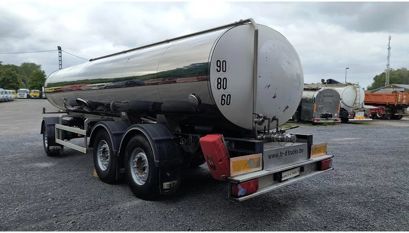 ETA 17500 L INSULATED INOX TANK - 1 COMP - קרון נגרר עם מכל: תמונה 3 ETA 17500 L INSULATED INOX TANK - 1 COMP - קרון נגרר עם מכל: תמונה 3