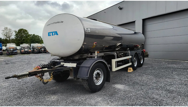 ETA 17500 L INSULATED INOX TANK - 1 COMP - קרון נגרר עם מכל: תמונה 1 ETA 17500 L INSULATED INOX TANK - 1 COMP - קרון נגרר עם מכל: תמונה 1