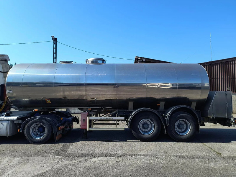 MAISONNEUVE INSULATED INOX TANK 25000 L - 1 COMP - PUMP - סמיטריילר מכל: תמונה 2 MAISONNEUVE INSULATED INOX TANK 25000 L - 1 COMP - PUMP - סמיטריילר מכל: תמונה 2