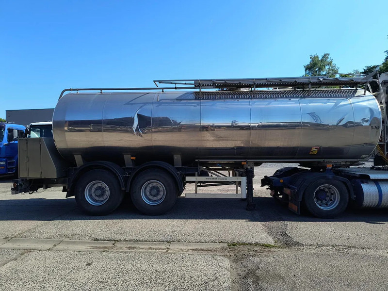 MAISONNEUVE INSULATED INOX TANK 25000 L - 1 COMP - PUMP - סמיטריילר מכל: תמונה 5 MAISONNEUVE INSULATED INOX TANK 25000 L - 1 COMP - PUMP - סמיטריילר מכל: תמונה 5