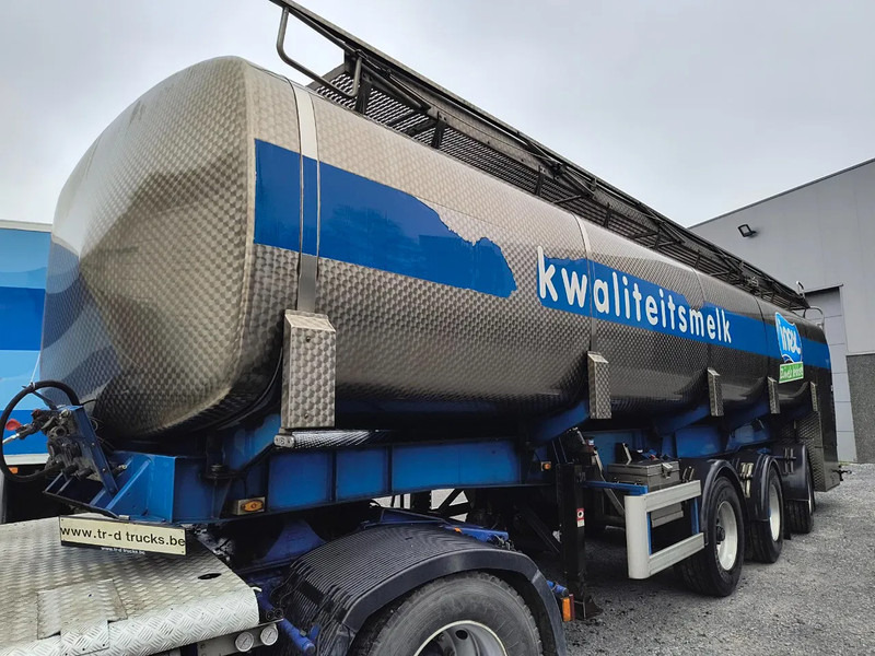 Mafa INSULATED INOX TANK 29000L 3 COMP - PUMP/COUNTER - 2 STEERING AXLES - סמיטריילר מכל: תמונה 1 Mafa INSULATED INOX TANK 29000L 3 COMP - PUMP/COUNTER - 2 STEERING AXLES - סמיטריילר מכל: תמונה 1