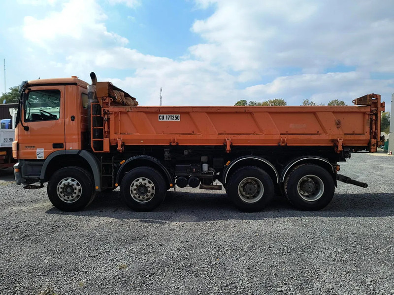 מזהיר Mercedes-Benz Actros 3236 8X4 - 2 SIDE TIPPER/BI-BENNE: תמונה 8
