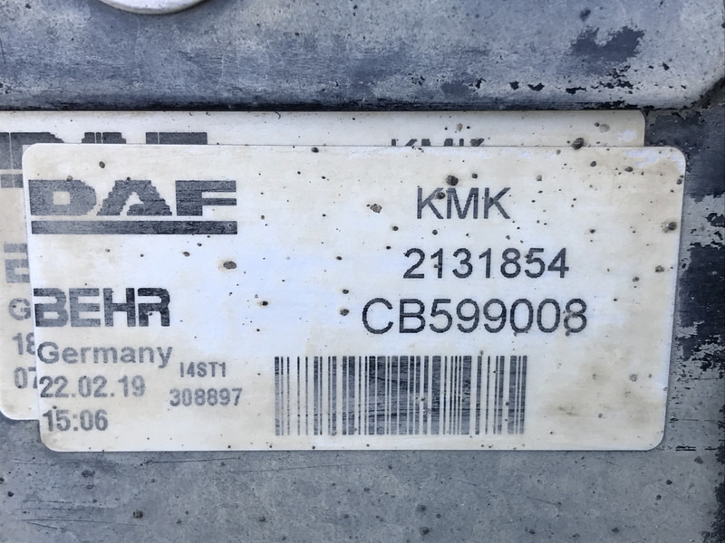 DAF CF Euro 6 - רדיאטור עבור משאית: תמונה 3 DAF CF Euro 6 - רדיאטור עבור משאית: תמונה 3