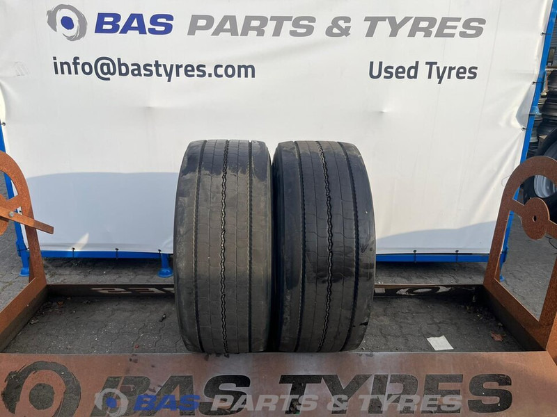 Firestone Firestone 385/65R22.5 FS422+ 160 K M+S 3PMSF gebruikte set - צמיג עבור משאית: תמונה 1 Firestone Firestone 385/65R22.5 FS422+ 160 K M+S 3PMSF gebruikte set - צמיג עבור משאית: תמונה 1
