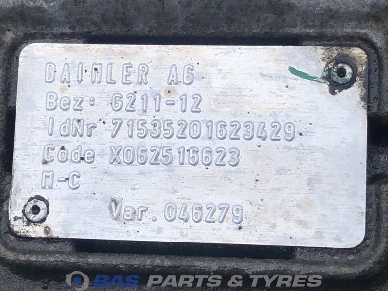 תיבת הילוכים עבור משאית Mercedes-Benz Actros MP4 Mercedes G211-12 KL Powershift 3 Versnellingsbak A 001 260 36 00: תמונה 6 תיבת הילוכים עבור משאית Mercedes-Benz Actros MP4 Mercedes G211-12 KL Powershift 3 Versnellingsbak A 001 260 36 00: תמונה 6