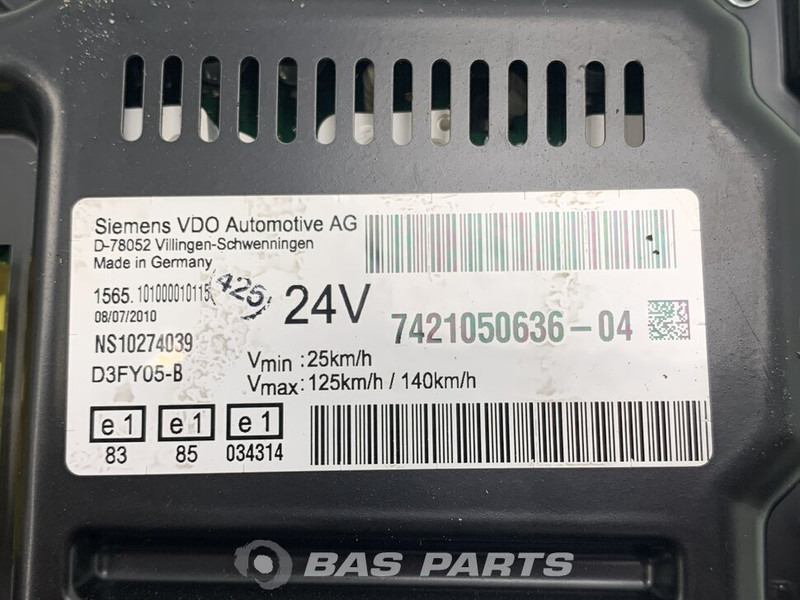 Renault Premium Euro 4-5 - לוח מחוונים עבור משאית: תמונה 3 Renault Premium Euro 4-5 - לוח מחוונים עבור משאית: תמונה 3