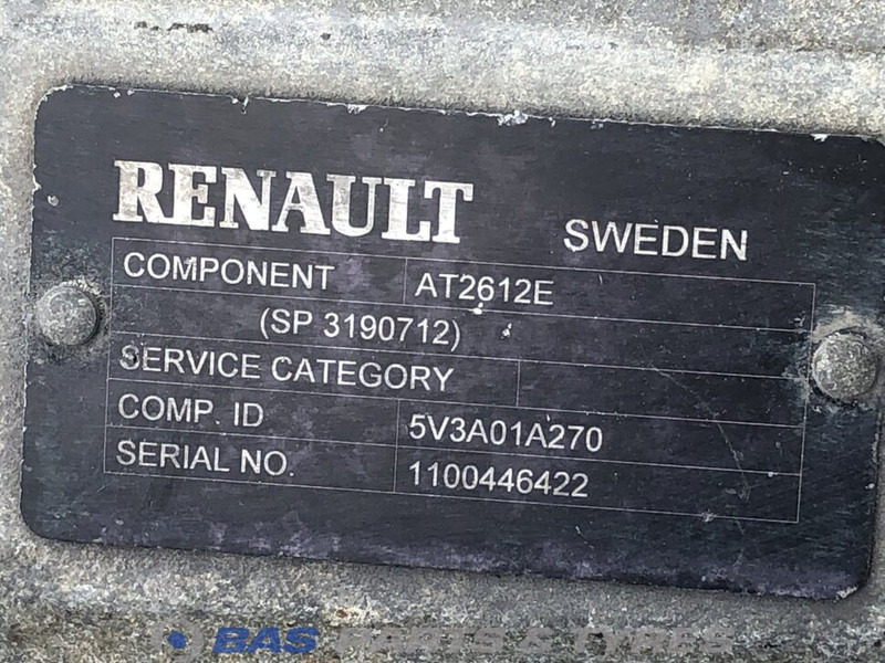 Renault T-Serie Renault AT2612E I-Shift Versnellingsbak G0000345 - תיבת הילוכים עבור משאית: תמונה 5 Renault T-Serie Renault AT2612E I-Shift Versnellingsbak G0000345 - תיבת הילוכים עבור משאית: תמונה 5
