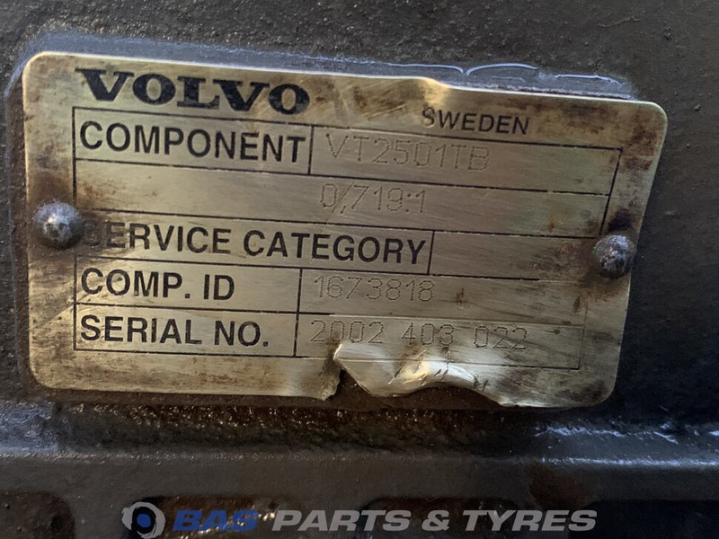 Volvo FM2 VT2501TB-B Tussenbak 1673806 - תיבת הילוכים עבור משאית: תמונה 5 Volvo FM2 VT2501TB-B Tussenbak 1673806 - תיבת הילוכים עבור משאית: תמונה 5