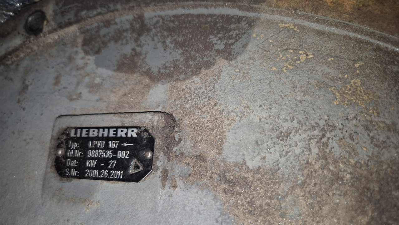 BOMBA LIEBHERR LPVD107 - משאבה הידרולית עבור מכונת בנייה: תמונה 3 BOMBA LIEBHERR LPVD107 - משאבה הידרולית עבור מכונת בנייה: תמונה 3