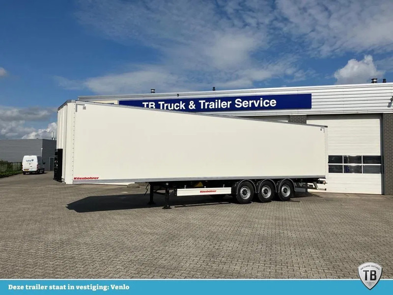 Kässbohrer SBT / 20 - 12 / 27 - Gesloten oplegger met 2x liftassen en 2x bindrails - סמיטריילר בתיבה סגורה: תמונה 1 Kässbohrer SBT / 20 - 12 / 27 - Gesloten oplegger met 2x liftassen en 2x bindrails - סמיטריילר בתיבה סגורה: תמונה 1