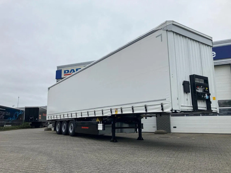 Kässbohrer SCS X+ / 90 - 12 / 27 Schuifzeilen multiplex vloer met palletkist 30 Europallets - סמיטריילר עם וילונות צד: תמונה 3 Kässbohrer SCS X+ / 90 - 12 / 27 Schuifzeilen multiplex vloer met palletkist 30 Europallets - סמיטריילר עם וילונות צד: תמונה 3