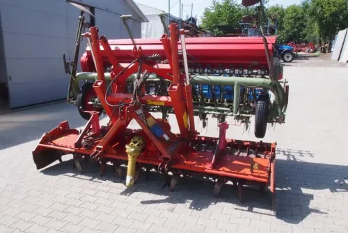 Agregat uprawowo-siewny Kuhn HRB 301 2000 brona aktywna wirująca KUHN NODET - מקדחת זריעה משולבת: תמונה 2 Agregat uprawowo-siewny Kuhn HRB 301 2000 brona aktywna wirująca KUHN NODET - מקדחת זריעה משולבת: תמונה 2