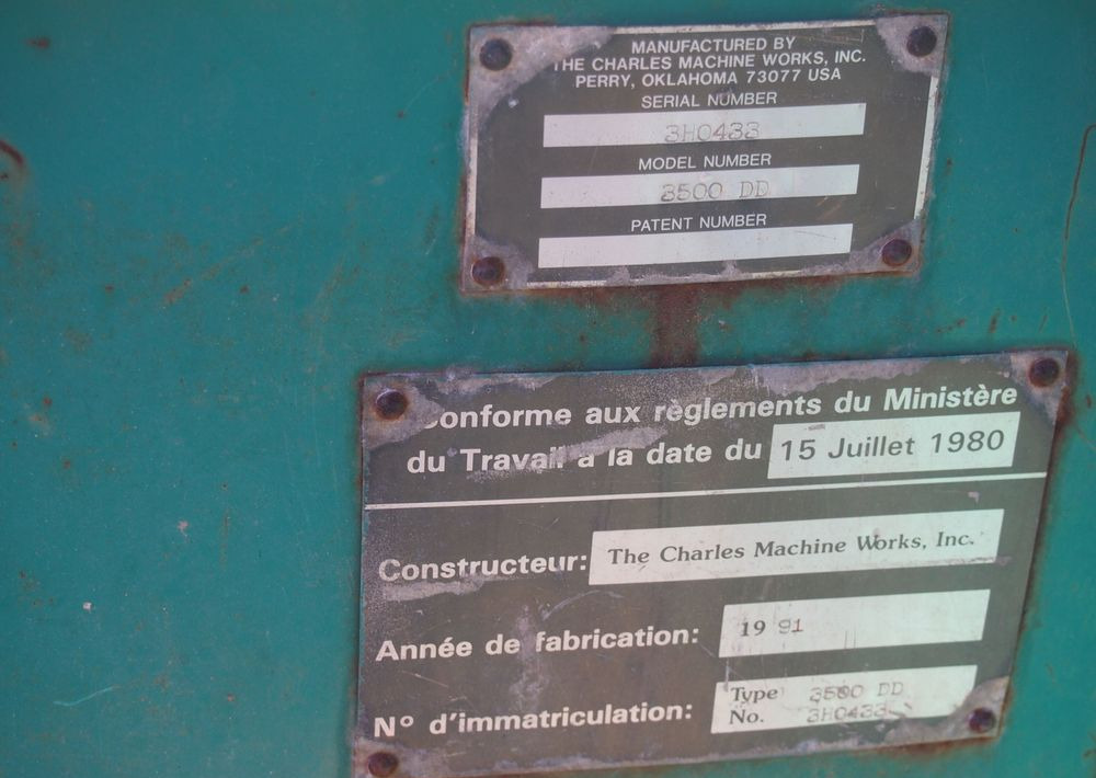 Ciągnik DITCH WITCH 3500DD 1991 DITCH WITCH 3500 DD - טרנצ'ר: תמונה 5 Ciągnik DITCH WITCH 3500DD 1991 DITCH WITCH 3500 DD - טרנצ'ר: תמונה 5