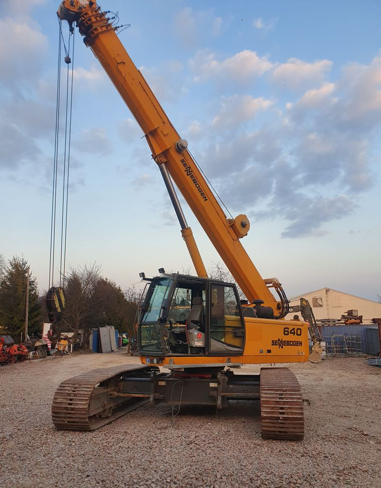 Dźwigi, żurawie, podnośniki Sennebogen 640RH Dźwig 40t 30m - עגורן זוחל: תמונה 1 Dźwigi, żurawie, podnośniki Sennebogen 640RH Dźwig 40t 30m - עגורן זוחל: תמונה 1