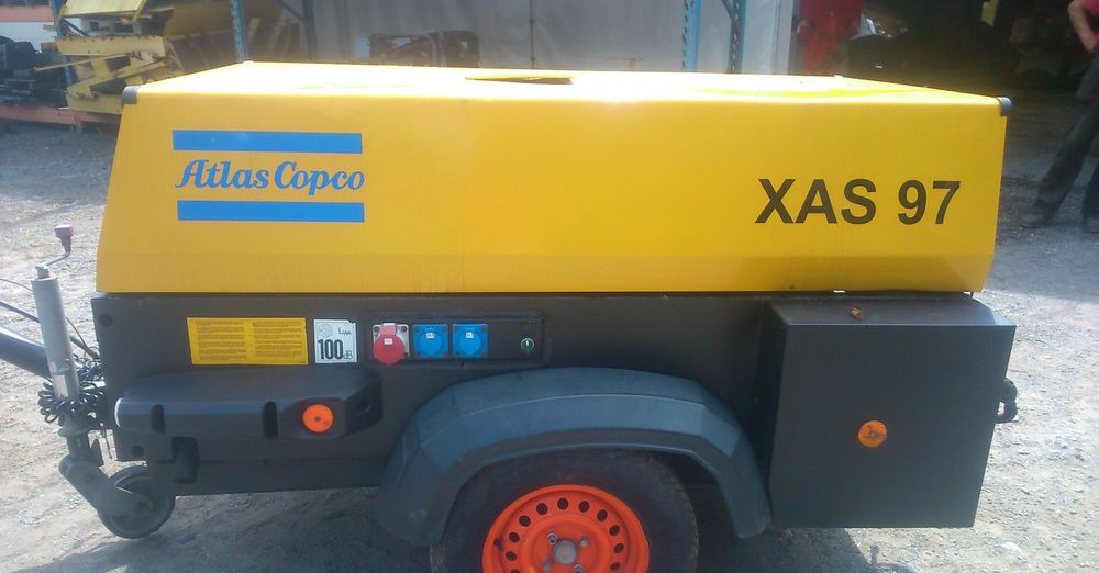 Kompresor Atlas Copco Atlas copco XAS 97 2015 Kompresor sprężarka śrubowa+ agregat prądotwórczy 12KVA - מדחס אוויר: תמונה 1 Kompresor Atlas Copco Atlas copco XAS 97 2015 Kompresor sprężarka śrubowa+ agregat prądotwórczy 12KVA - מדחס אוויר: תמונה 1