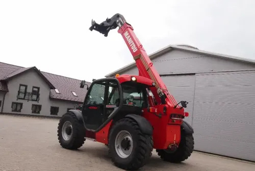 מפעיל טלסקופי Ładowarka teleskopowa Manitou MLT735-120 LSU 2011 Silnik Perkins: תמונה 8
