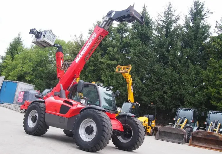 מפעיל טלסקופי Ładowarka teleskopowa Manitou MLT735-120 LSU 2011 Silnik Perkins: תמונה 7