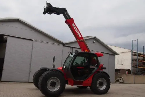 מפעיל טלסקופי Ładowarka teleskopowa Manitou MLT735-120 LSU 2011 Silnik Perkins: תמונה 10