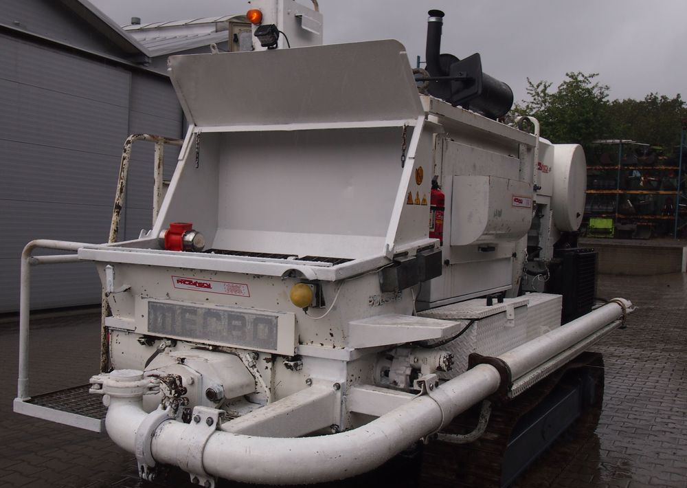 Pompa do betonu Mecbo Cartrack P4,65 APV 70bar 2009 Pompa do betonu MECBO P4,65 na gąsienicach - משאבת בטון נייחת: תמונה 2 Pompa do betonu Mecbo Cartrack P4,65 APV 70bar 2009 Pompa do betonu MECBO P4,65 na gąsienicach - משאבת בטון נייחת: תמונה 2