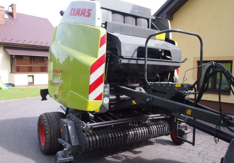מכונת צרור עגולה Prasa Claas VARIANT 380 RC  2014 Prasa rolująca z nożami i opuszczana podłoga: תמונה 10