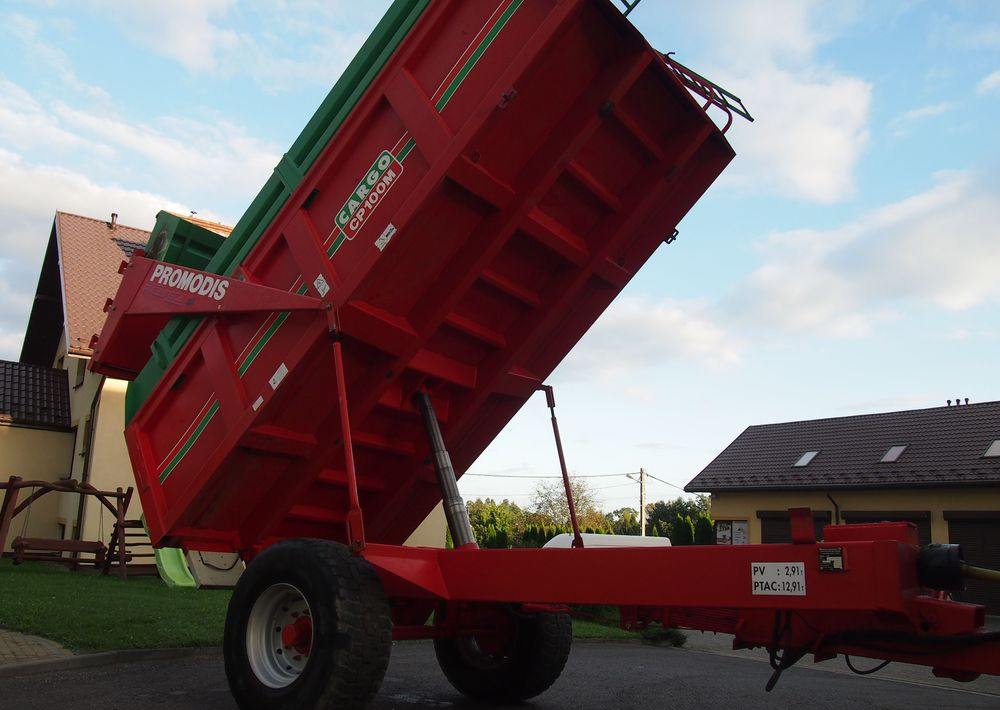 Przyczepa Cargo CP100M 2000 Przyczepa rolnicze wywrotka CARGO - מסיר פסולת/ קרון נגרר חקלאי: תמונה 4 Przyczepa Cargo CP100M 2000 Przyczepa rolnicze wywrotka CARGO - מסיר פסולת/ קרון נגרר חקלאי: תמונה 4