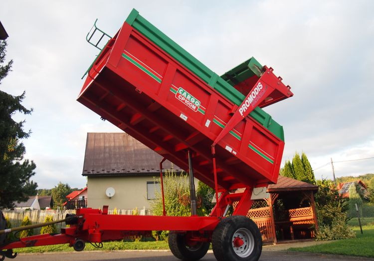 Przyczepa Cargo CP100M 2000 Przyczepa rolnicze wywrotka CARGO - מסיר פסולת/ קרון נגרר חקלאי: תמונה 1 Przyczepa Cargo CP100M 2000 Przyczepa rolnicze wywrotka CARGO - מסיר פסולת/ קרון נגרר חקלאי: תמונה 1