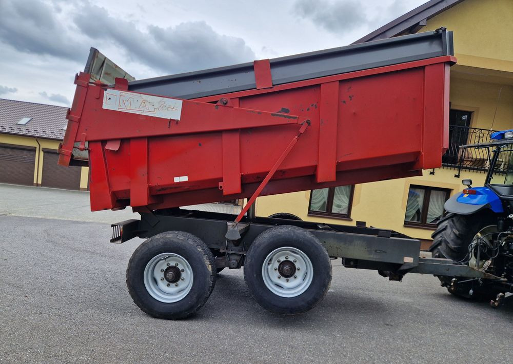 Przyczepa Mam MAM 14 1996 Podnoszona przednia oś hydraulicznie DMC 14T - מסיר פסולת/ קרון נגרר חקלאי: תמונה 2 Przyczepa Mam MAM 14 1996 Podnoszona przednia oś hydraulicznie DMC 14T - מסיר פסולת/ קרון נגרר חקלאי: תמונה 2