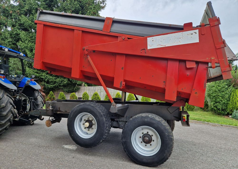 Przyczepa Mam MAM 14 1996 Podnoszona przednia oś hydraulicznie DMC 14T - מסיר פסולת/ קרון נגרר חקלאי: תמונה 1 Przyczepa Mam MAM 14 1996 Podnoszona przednia oś hydraulicznie DMC 14T - מסיר פסולת/ קרון נגרר חקלאי: תמונה 1